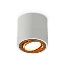 Turning lamp Ambrella Light, XS7533004, MR16 GU5.3 LED 10 W, color gray sand, yellow gold