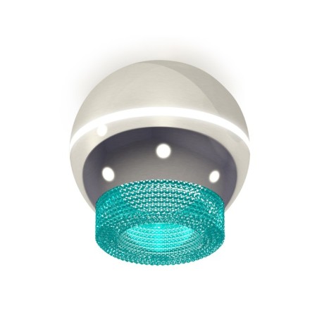 Ambrella Light, XS1104020, MR16 GU5.3 LED 3W, 4200K, silver color, blue