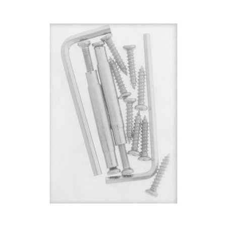 Separate handle Lockland 002, color Satin nickel-3