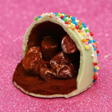 Chocolate bomb with Marshmallow "Sweet New Year", 35 g.-6