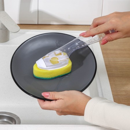 Boil for dishes with a dosper of a share, 6 × 8 × 23 cm, foaming with abrasive coating-9