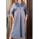 Women's dress, size 44, gray color