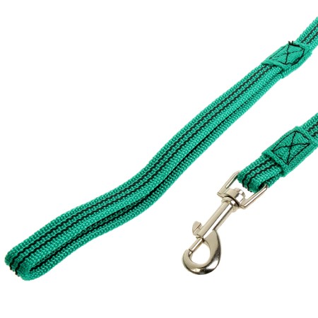 Kaponnoye zonik leash with latex thread, 5m x 1.5 cm, green-1