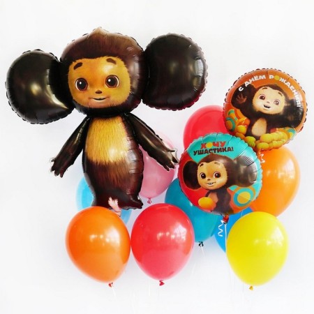 Foil ball 46 "Cheburashka", figure-3