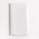 Pillowcase Ethel 50x70 cm, white color, 100% cotton, whip bleach, 120 g/m2