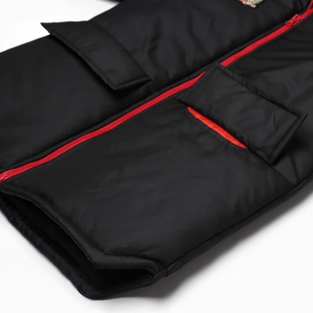 Demician jacket nursery, black color, height 122-128 cm-8
