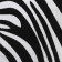 Trick Ethel Trick "Zebra" black, 50x90 cm, 100% cotton, 420 g/m2