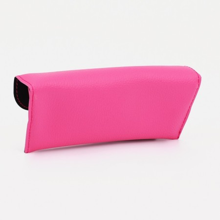 Case for glasses on the button, pink color-1
