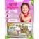 Puppet Happid Premium House "Cottage", three -story, with an extension, with furniture, a prefabricated model