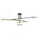 Raparda chandelier, size 150x150x55 cm, LED 6x16W, 4000k