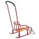 Sled "breeze 7", red color