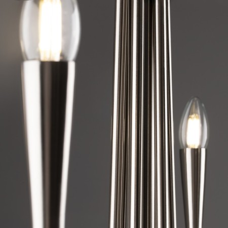 Suspended lamp Freya Fr5253PL-06N Branches, 625x625x1100 mm, E14, 6x40W, Nickel color-8