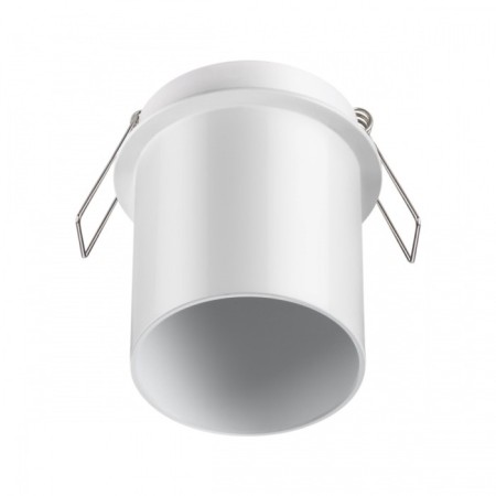 Lamp built -in Novotech. Butt, 50W, GU10, 78x68x68 mm, white color