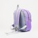 Baby backpack on a zipper, with a wallet, lilac color