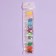 Sequins for decor "stars, hearts", 12 bottles, multi -colored
