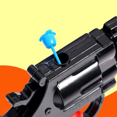 Water pistol "Dark Ghost". 18 cm.-5