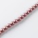 Glass beads, set 78 pcs., Size 1 pc. - 10 mm, pink color