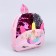 Baby backpack for the girl "Unicorn", with sequins, 24x26 cm