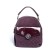 Women's backpack, natural suede, ludor purple, 23x10x23 cm