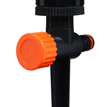 3-fly sprayer, 24 cm, under connector, peak, plastic, Greengo-12