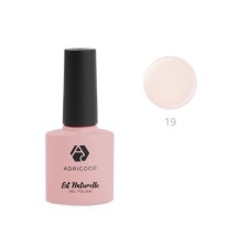 Camouflage gel polish Adrico Est Naturelle, No. 19 milk beige, 8 ml