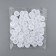 Button 4 punctures, d = 20 mm, white color
