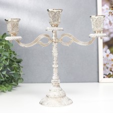 Summary Metal for 3 candles 