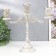 Summary Metal for 3 candles "Raja" aged silver 22.5x8x24 cm