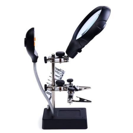 Third hand for soldering, lens 85.30.30mm, backlight-1