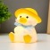Nightlight "duckling" LED from batteries yellow 7x8.5x11 cm Risalux