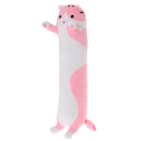 Soft toy "Cat Baton", pink color, 70 cm-1