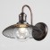 Bra "Glori" 1x60W E27 Black 25x18x16cm