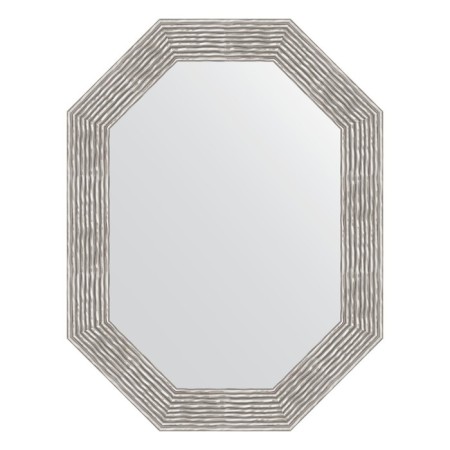 Mirror in the baguette frame, a wave of chrome 90 mm, 66x86 cm