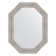 Mirror in the baguette frame, a wave of chrome 90 mm, 66x86 cm