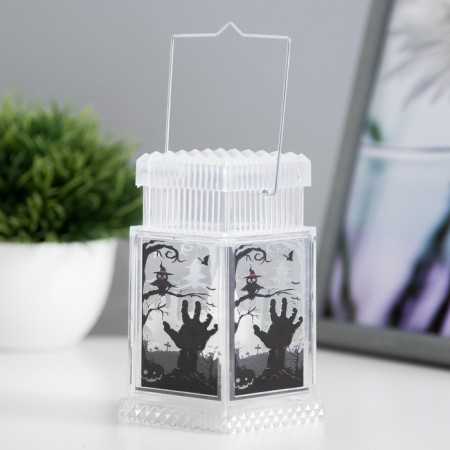 Halloween nightlight LED 1W 3HLR44 MIX 6x6x10.5cm Risalux-4