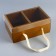 Box gift folding gold, packaging, 23 x 15 x 10 cm