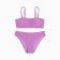 Swimsuit female separate minku plain color purple, size 42