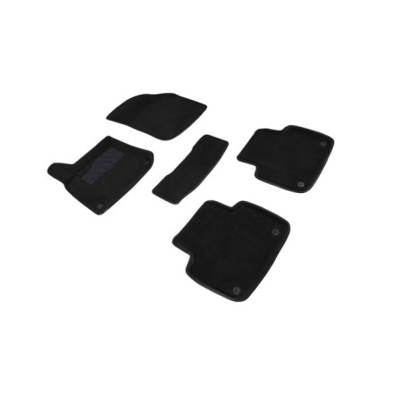 3D mats for Volkswagen Touareg III, 2018-n, black, set