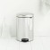 Brabantia Newcon bucket, plastic inner bucket, with a pedal, polished steel color, 20 liters