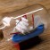 Ship "Anna" in a bottle, sails mix, 7.5*4.2*5cm
