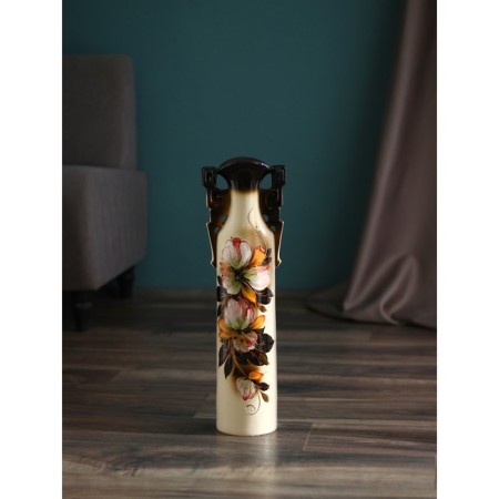 Floor Vase "Sakura", 53 cm, ceramics, multi -colored, mix flowers-6