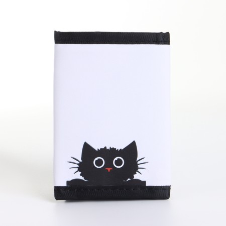 Children's wallet on Velcro "chosen", white color-1