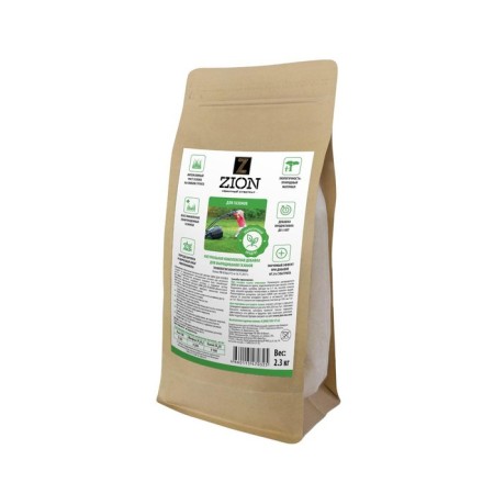 Ionite substrate for growing a lawn, 2.3 kg, zion