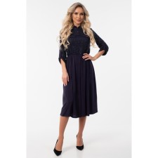 Female dress, size 44, blue color