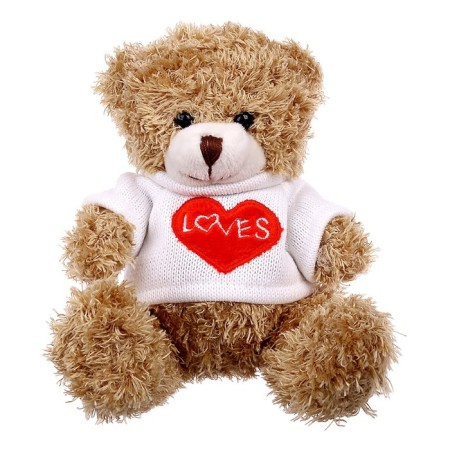 Soft toy "Favorite Bear", 15 cm, Mix colors-1