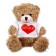 Soft toy "Favorite Bear", 15 cm, Mix colors