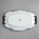 Rose dish, oval, large, porcelain, Iran