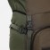 Tourist backpack, TAIF, 80 liters, cord department, external pocket, 2 side pockets, olive color