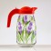 Set for Lavender juice art painting, 6 glasses 1250/200 ml