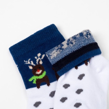 New Year's children's socks Collorista "holiday" Size 19-21 (6-8 years)-3